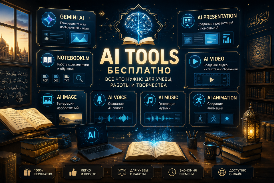 AI Tools — Практический курс по современному искусственному интеллекту